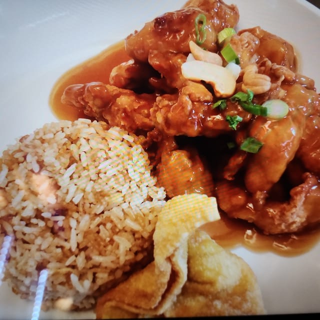Cashew Chicken.
